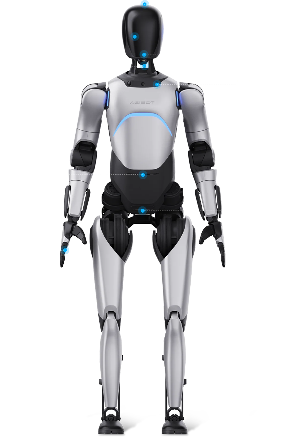 Technical diagram 1 of 7 for the AGIBOT A2 Ultra, published by the manufacturer