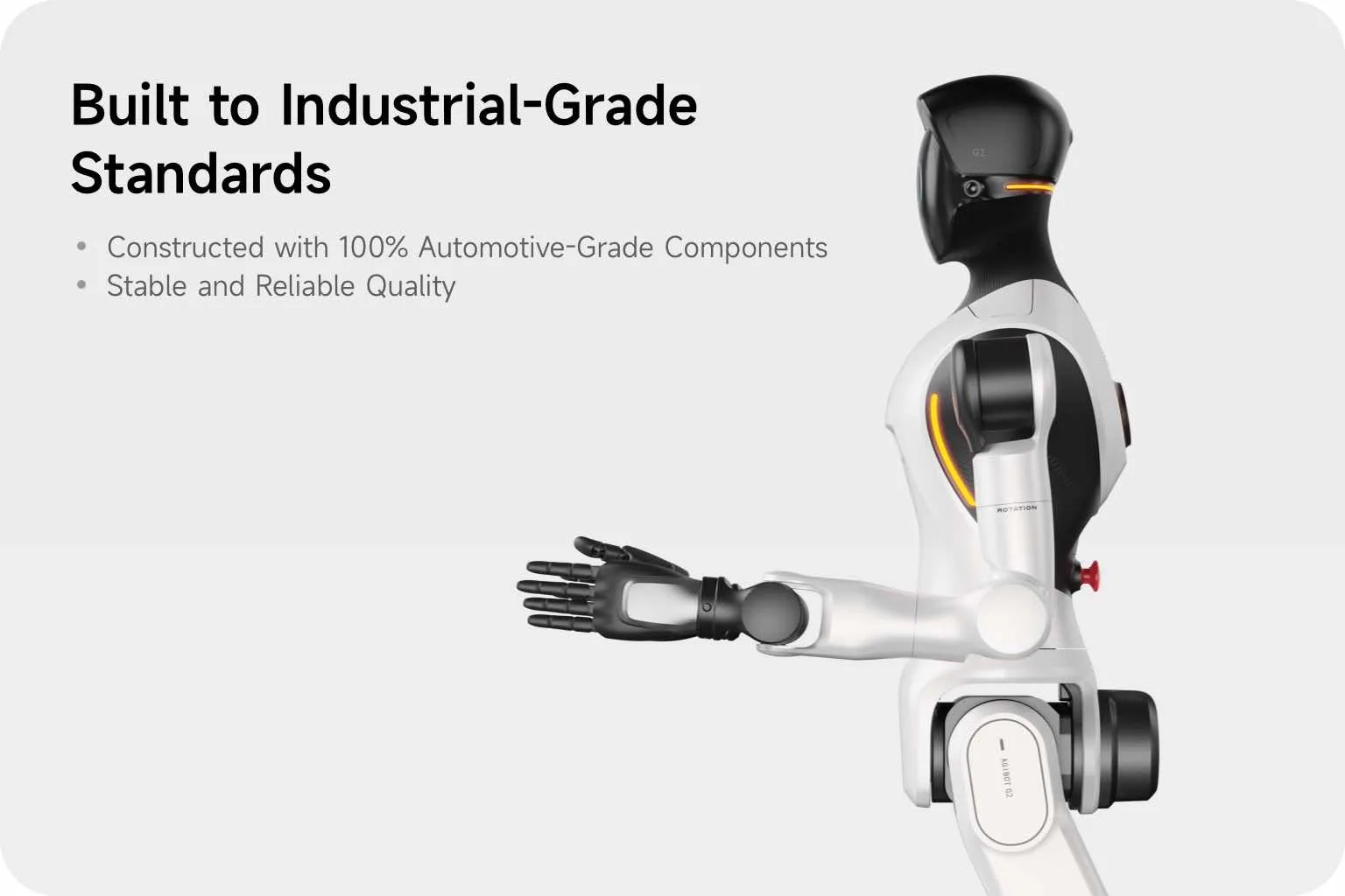 Technical diagram 1 of 10 for the AGIBOT G2, published by the manufacturer