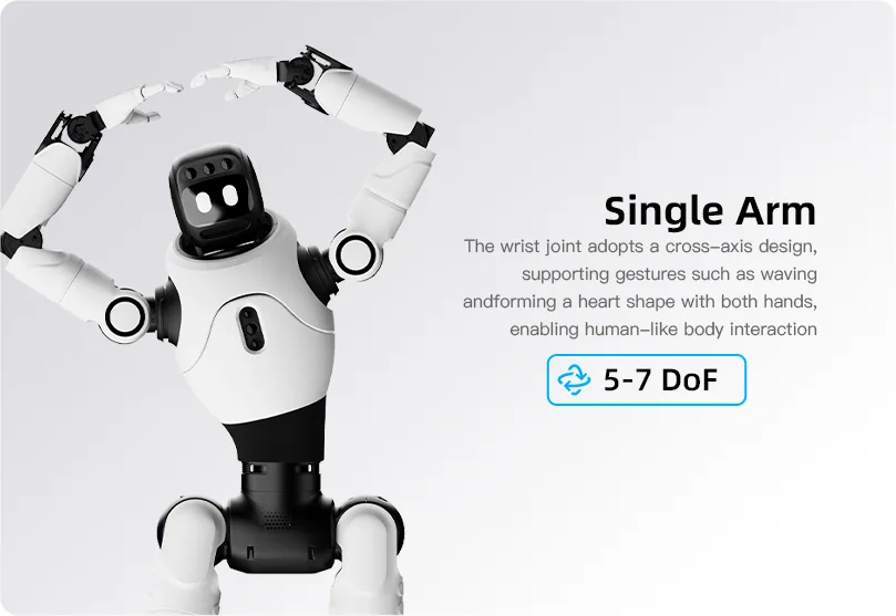 Technical diagram 4 of 6 for the AGIBOT X2 Ultra, published by the manufacturer